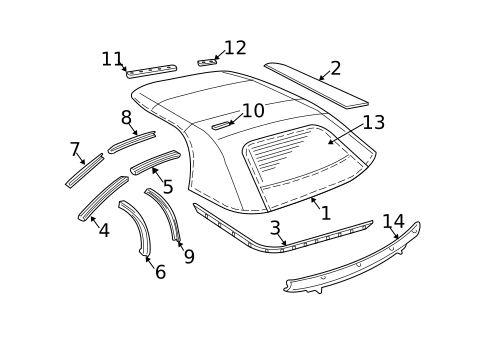 Cover & Components for 2000 Chevrolet Cavalier #0