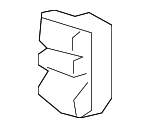 75450SAA013 - Body: Pressure Vent for Honda: Element, Fit, HR-V, Pilot, Ridgeline Image