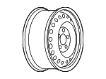 9595657 - Suspension: Wheel, Steel for GM Image