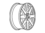 12490098 - Suspension: Wheel, Alloy for Buick: Rendezvous Image