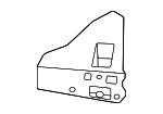 51115A36224 - Body: Upper Impact Bar Mount Bracket for BMW Image