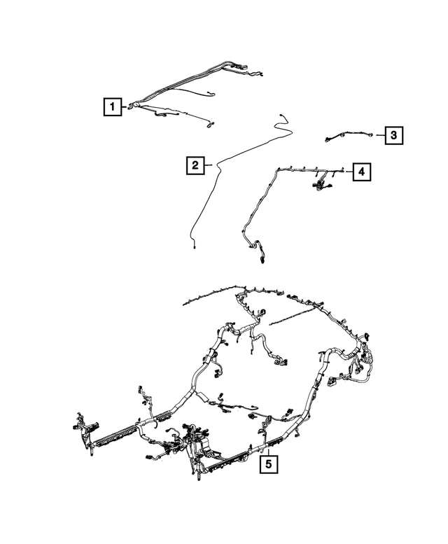 68234401AC - Electrical: Body Wiring for Mopar Image image