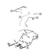 68234401AC - : Body Wiring for Jeep: Cherokee Image