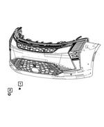 7UT06GXHAA - Electrical: Camera Bracket for Mopar Image