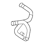 LR123074 - Cooling System: Overflow Hose for Land-Rover Image