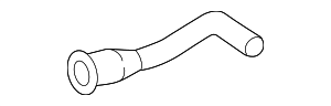 777540E020 - Emission System: Outlet Hose for Toyota Image