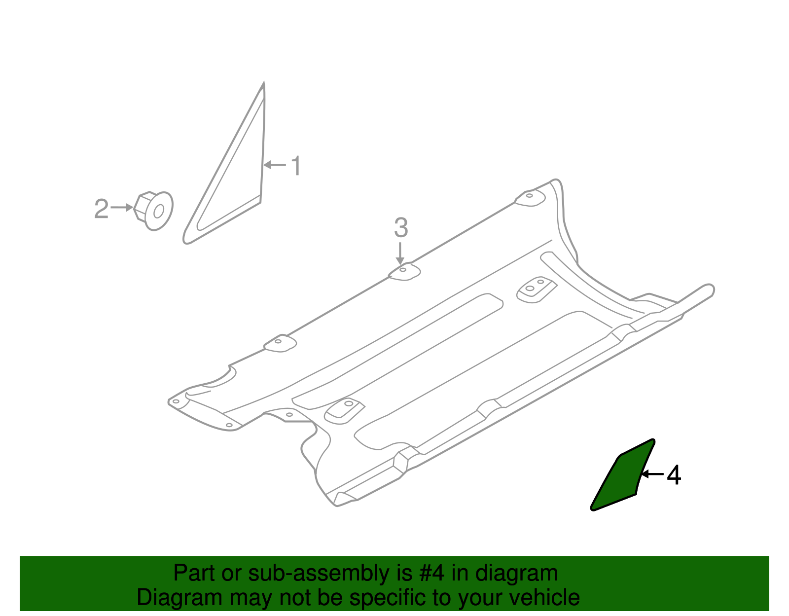 87539-A9000 - Stone Guard 2015-2021 Kia Sedona | Kia.Parts Store