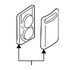 12463111 - Body: Cup Holder for Pontiac: Grand Am Image image