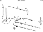 1804200985 - : Medium Brake Cable for Mercedes-Benz Image