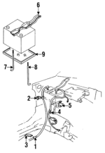 8943878511 - : Hold Down for Isuzu Image
