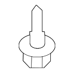 90119A0133 - Body: Distance Sensor Screw for Lexus: GX460, IS F, LX600, LX700h, RX350, RX350L, RZ300e, RZ450e Image