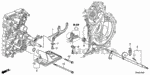 24282634000 - Transmission - Automatic: BOLT, SHAFT FORK SETTING for Honda Image image