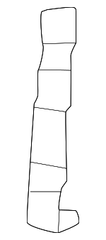 5305A935 - : End Plate for Mitsubishi: Outlander, Outlander PHEV Image