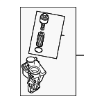 31338685 - Engine: Oil Filter Housing for Volvo: C30, C70, S40, S60, S60 Cross Country, V50, V60, V60 Cross Country, XC60, XC70 Image