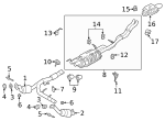 NL7Z5230A - : Exhaust Muffler for Ford Image