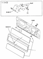 5094400040 - Interior/Bumper: NUT, FLANGE (6) for Honda Image