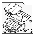 86710DS000 - Body: Compartment Box for Genesis: Electrified GV70 Image