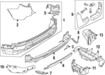 LR186684 - : Rear Valance for Land Rover: Discovery Sport Image