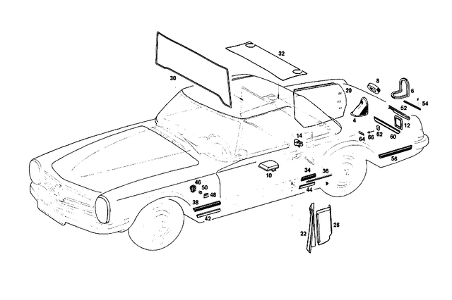 1136930230 - : Cover for Mercedes-Benz Image