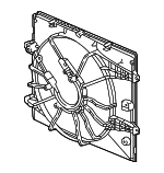 190155BAA01 - Cooling System: Cooling Shroud for Honda: Civic Image