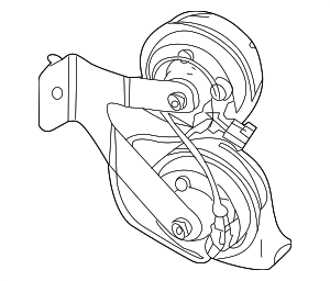 HRN22 - Electrical: Motorcraft™ Horn for Ford Image