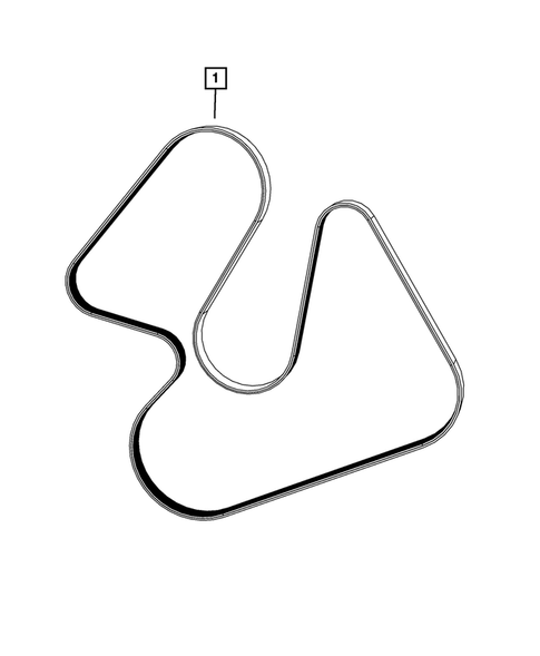 Drive Belts for 2017 Ram 1500 #0