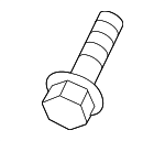 564151M000 - Steering: Intermediate Shaft Bolt for Kia: Cadenza, Forte, Forte Koup, Forte5, Niro, Niro EV, Optima, Rio, Sedona, Sorento, Soul, Soul EV, Sportage Image