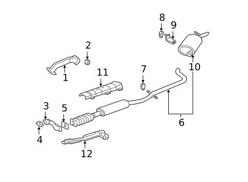 Exhaust Components for 2003 Buick LeSabre #0