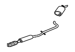 19420122 - Exhaust: Converter &amp; Pipe for Buick: LeSabre Image
