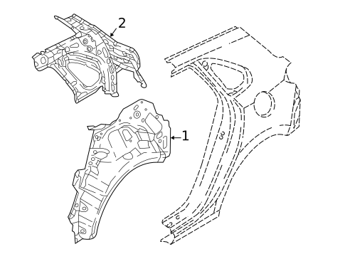 Inner Structure for 2018 Hyundai Elantra GT #0