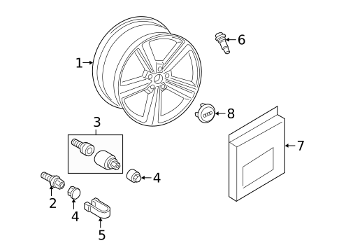 Wheels for 2022 Audi e-tron S #0