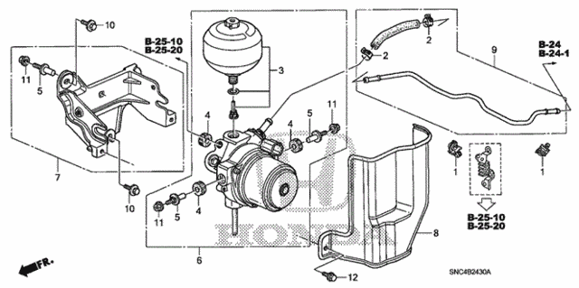 Brake Power Unit for 2007 Honda Civic #0