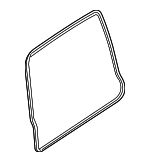 LR024949 - Body: 2005-2016 Land Rover - Weather-Strip On Body for Land Rover: LR3, LR4 Image