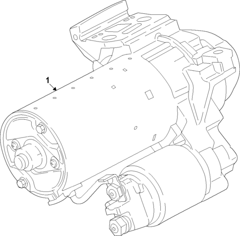 Starter for 2021 BMW 740i #1
