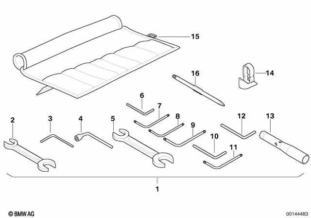 12137673248 - Maintenance &amp; Technology: Extractor For Spark Plug Coil for BMW-Motorrad Image