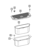 6BW92RN8AB - Interior Trim: Cargo Tie Down Loop for Mopar Image