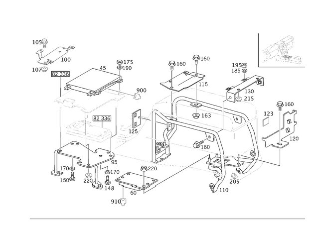 4639005201 - Electrical Equipment and Instruments: Control Unit for Mercedes-Benz: G55 AMG, G550, G550 4x4, G63 AMG, G65 AMG Image image