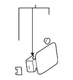 695103K100 - Body: Fuel Door for Hyundai Image