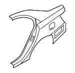 715043KB00 - Body: Quarter Panel for Hyundai Image