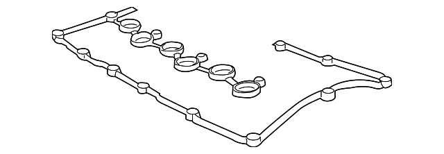 Valve Cover Gasket Set For Porsche Cayenne V8 – Includes Spark Plug Tube Seals, Cam Gaskets (6-Piece)