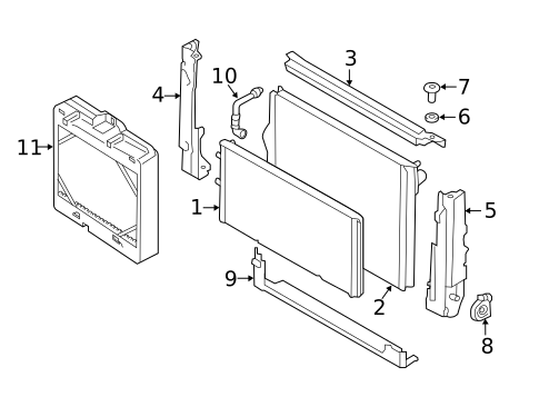 Radiator & Components for 2017 BMW M4 #0