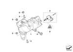 33306760587 - Steering: Hex Nut Wiht Flange for BMW Image