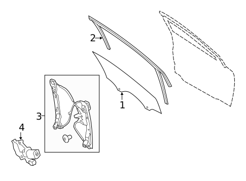 Front Door for 2018 Ford Focus #0