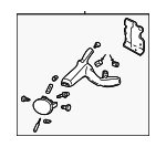 10430338 - Electrical: Fog Lamp Assembly for Chevrolet: Monte Carlo Image