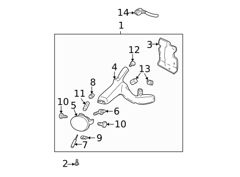 Bulbs - Chassis for 2000 Chevrolet Monte Carlo #1