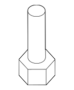 30776008 - Body: Motor Screw for Volvo Image