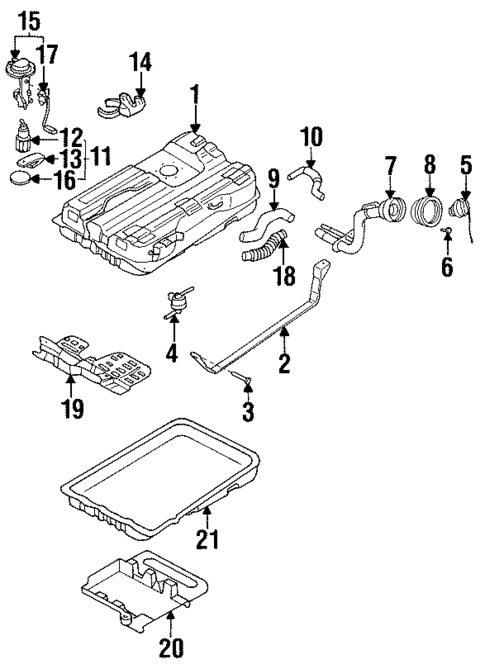 Senders for 1998 Nissan Quest #0