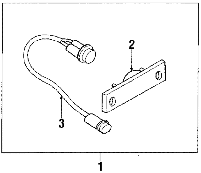 GN90515E0 - : Side Marker Lamp for Mazda Image