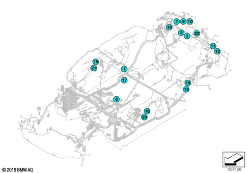 Plug Connection Overview for 2026 BMW BMW ALPINA B8 #22