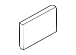 6X0863886 - Body: Sound Absorber for Volkswagen Image